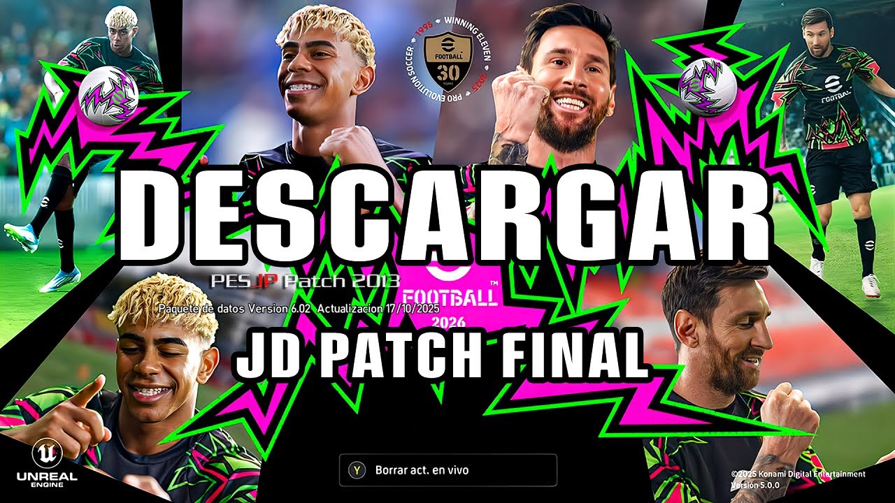 JD Patch 6.2 PES 2013